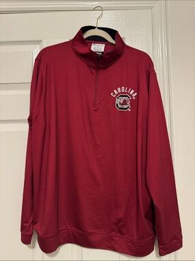 Champion Gamecock Garnet Quarter-Zip Pullover Sweater